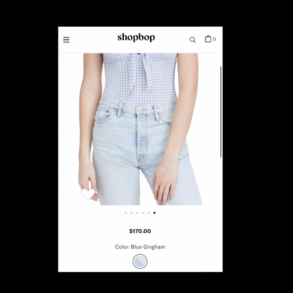 Caroline Costas Jesse Short Sleeve Bodysuit. - Picture 6 of 9